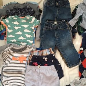 Boys clothes, 12-18 months. More than 70 items.